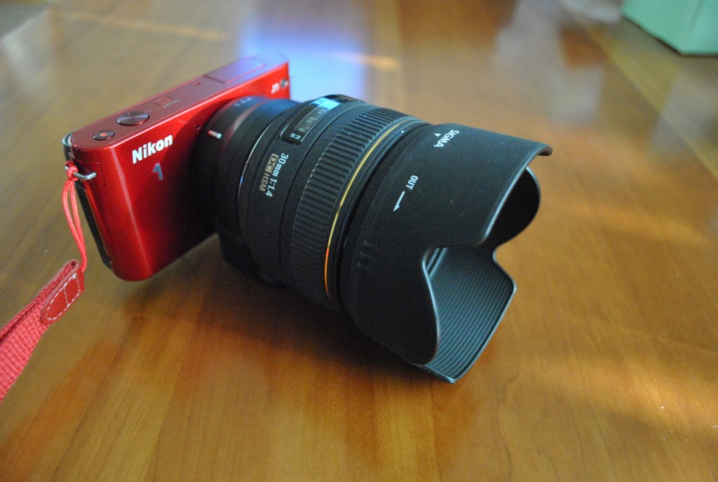 Nikon 1 J1のレンズマウントアダプターとミニ三脚で何を撮ろう？